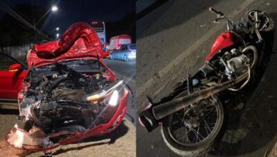 Colisão mata motociclista na Estrada de Ribamar