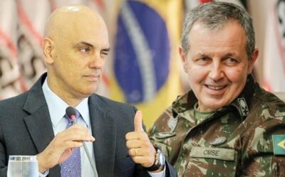 Indicação de Moraes!!! Generais reagem a risco de EUA tirar visto do comandante do Exército