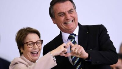 Bolsonaro avalia trocar Braga Netto por Tereza Cristina como vice