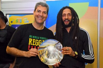 Braide se confraterniza com grandes nomes do Reggae no aniversário de São Luís