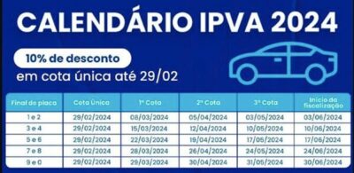 Governador Brandão anuncia redução média de 5% do IPVA 2024 e pagamento via PIX, pelo QR Code informado no DARE