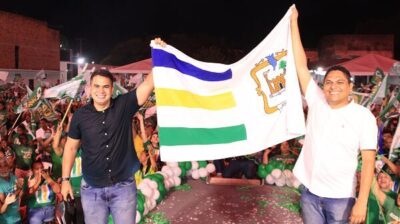 Multidão consagra Calvet Filho e Valter Costa para a chapa majoritária em Rosário