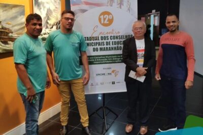 Conselheiros de Educação de Paulino Neves, participam do 12° Encontro dos Conselhos Municipais de Educação do Maranhão