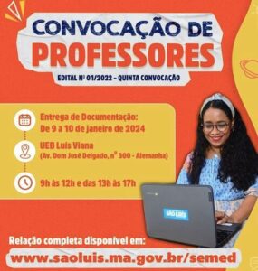 Prefeito Eduardo Braide anuncia contratação de mais 89 professores para São Luís