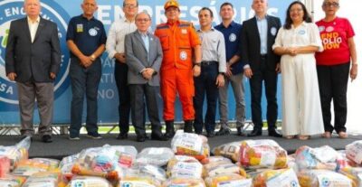 Mais de 40 mil cestas básicas arrecadadas para desabrigados pelas chuvas com o SOS Enchentes