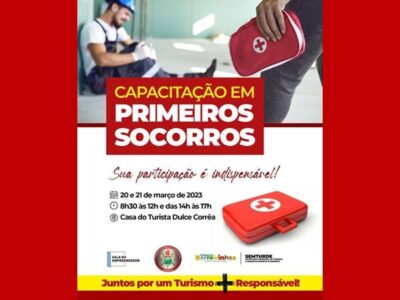 Prefeitura de Barreirinhas abre inscrição para “Capacitação em Primeiros Socorros”