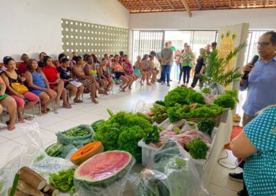 Prefeitura de Ribamar faz entrega de cinco toneladas de alimentos