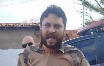 Vídeo mostra homens armados interrompendo gravação de secretário em Coelho Neto