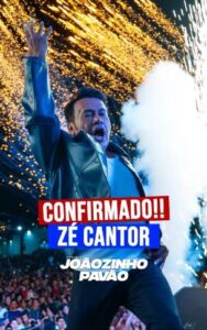 Zé Cantor é a segunda atração confirmada para o Aniversário de 90 anos da Pérola do Turi