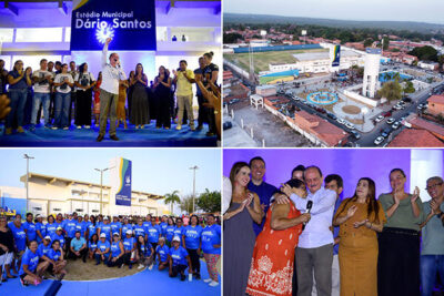 Dr. Julinho inaugura Complexo Esportivo Dário Santos em Ribamar
