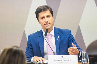 Duarte Jr. na CPMI do INSS: ‘Você tem meu total desprezo’