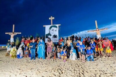 Prefeitura de Barreirinhas apresentar um espetáculo emocionante da Paixão de Cristo