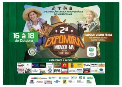 Contagem regressiva para a II Expomira, em Mirador Maranhão