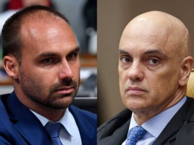 Moraes diz que Eduardo está no exterior para fugir da lei e evita notificação