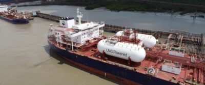 Navio movido a gás natural atraca no Porto do Itaqui em operação da Transpetro