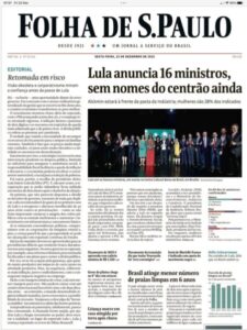 Jornalismo de verdade: pós pandemia e o “ficha suja” do STF…