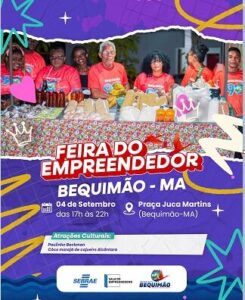 Prefeitura de Bequimão realiza segunda edição da Feira do Empreendedor na Praça Juca Martins