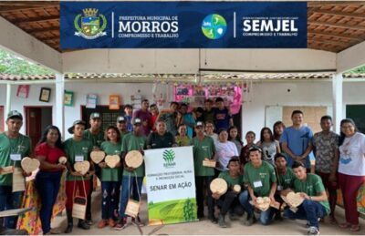 Prefeitura de Morros, em parceria com o SENAR, realiza Cursos de Capacitação Profissional aos jovens