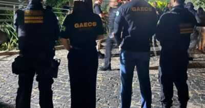 Operação do Gaeco desarticula organização criminosa que atua em três estados