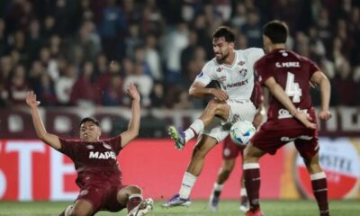 Fluminense fica em desvantagem com o Lanus na Copa Sul-Americana