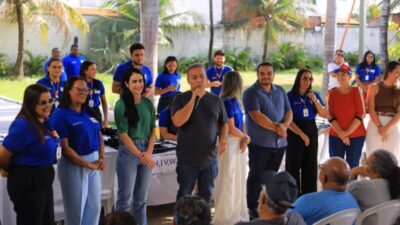 Fred Campos entrega mais de 600 óculos no 1º Mutirão Oftalmológico em Paço do Lumiar