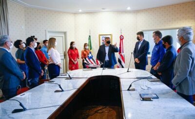 Governador Flávio Dino reúne com Conselho Consultivo do Porto do Itaqui