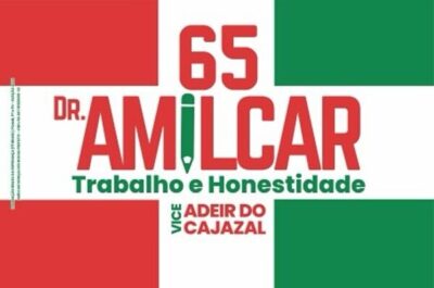 Dr. Amilcar Rocha, apresenta sua identidade visual de campanha!