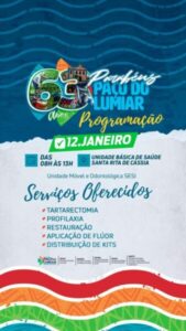 63 anos de Paço do Lumiar: Quem ganha o presente é a população com Saúde, Social, Meio Ambiente, Ciência e Tecnologia.