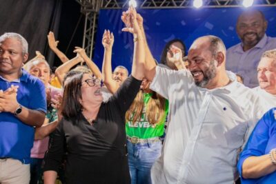 Jorge Maru e Paula Azevedo reúnem centenas de pessoas em grande evento democrático