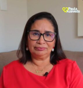 “Tenho minha consciência tranquila. Confio na Justiça de Deus e dos homens”, fala Paula Azevedo sobre afastamento do cargo