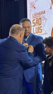 Receber esta comenda é um momento de singular importância como delegado da PCMA”, afirma Ney Anderson Gaspar