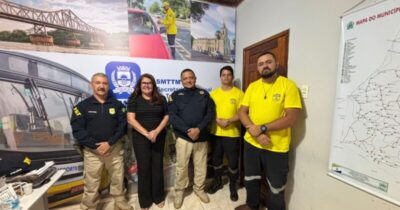 Secretária Dóris Schnneyder destaca parceria com a PRF para garantir mobilidade durante interdição da Ponte Metálica