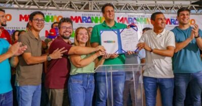 Iracema Vale participa de assinatura de ordens de serviço em São…