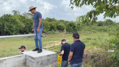 Prefeito Gilson Lima acompanha levantamento para revitalização do cais de Três Furos