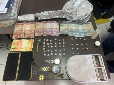 POLÍCIA CIVIL PRENDE DOIS INDIVÍDUOS POR TRÁFICO DE DROGAS EM SANTA INÊS