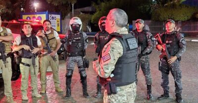 Coronel Schnneyder comanda grande operação policial em São João dos Patos