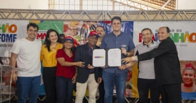 Governo leva combate à fome e obras a Alcântara