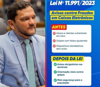 Deputado propõe medida para reforçar segurança em caixas eletrônicos contra golpes