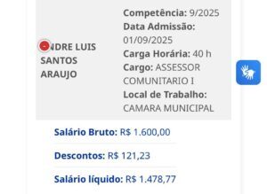Cadê o MP??? Vereador Daniel Barros “confessa” uso indevido de verba pública em discurso na Câmara