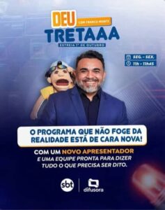Com estilo firme e direto, o jornalista Franco Monte migra da TV São Luís para a Difusora