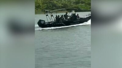 Polícias Federal e Militar procuram carga de cocaína que teria naufragado próximo à Ilha de Curupu no MA