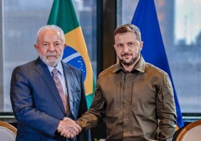 Lula se encontra com Zelensky para tratar da guerra na Ucrânia nesta quarta