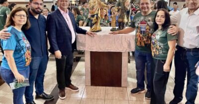 Dudu Diniz participa de ação da saúde e do festejo de São José de Ribamar