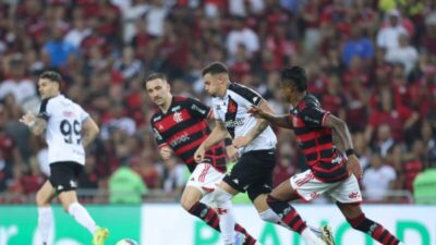 Vasco mostra evolução e segura o líder Flamengo em clássico eletrizante no Maracanã
