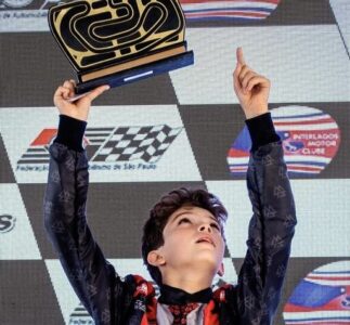 Gael Rampazzo chega a mais um pódio na temporada da Copa São Paulo Light de Kart