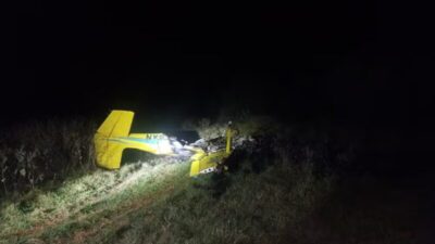 Queda de avião no Pantanal de MS deixa quatro mortos, incluindo arquiteto e cineasta