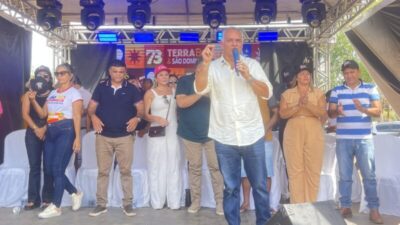 Secretario Junior Viana participa das festividades de comemoração pelos 73 anos de São Domingos do Maranhão, inaugura obras e anuncia novas