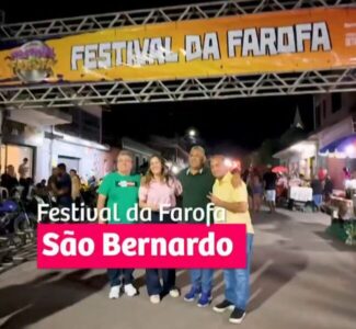 Deputada Detinha prestigia Festival da Farofa em São Bernardo e valoriza cultura local