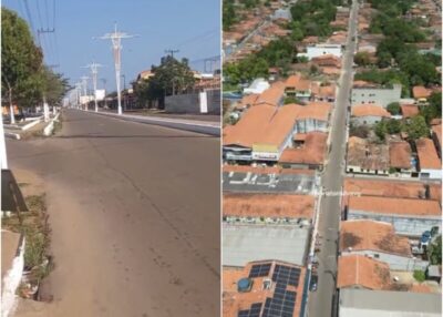 Possibilidade de blitz da PRF deixa Vargem Grande deserta; veja vídeos