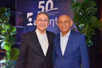 Presidente da FIEMA prestigia 50 anos da Atlântica